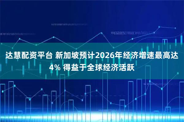 达慧配资平台 新加坡预计2026年经济增速最高达4% 得益于全球经济活跃